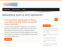 Tablet Screenshot of gerontel.fr
