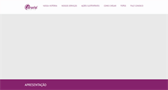 Desktop Screenshot of gerontel.com.br